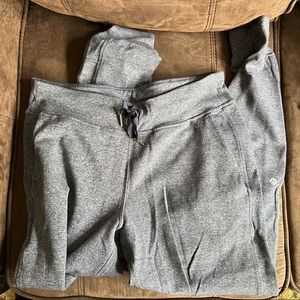 Heather blue/grey lululemon sweatpants